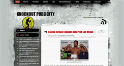 Desktop Screenshot of knockoutpublicity.com